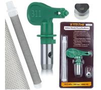 Buse de Pulvérisation Airless 311 - Jet 15 cm | Filtre 60 Mesh Inclus | Haute Précision | Série PowerXcellence