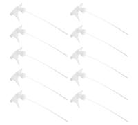 Buse de Pulvérisation de Bouteille Spray 10 Pièces Plastique Réglable | Couvercles de Rechange pour Col 28/400, Tube 239mm, Usage Jardinage et Soins Personnels