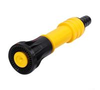 Buse de pulvérisation d'eau haute pression réglable pour tuyaux de 2,5 cm et 5,1 cm, baguette de tuyau d'arrosage en polypropylène durable avec plusieurs motifs pour l'irrigation de la floraison de la