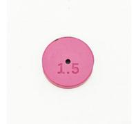 Buse de pulvérisation fabriquée à partir de poterie pour pulvérisateurs agricoles et lignes de pompe haute pression avec compatibilité de montage de 15 mm et 18 mm (1,5 (15 mm)