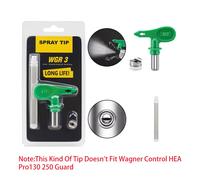 Buse de pulvérisation sans air 215 321 423 517 avec filtre pour pistolet, buse de pulvérisation, embout d'aérographe pour pistolet de peinture sans air Titan Wagner 519