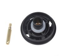 Buse de rechange pour aérographe - Pointe en laiton - 1,0 mm - Pour pulvérisation électrique - Détails fins - Contrôle du débit de peinture (1,8 mm)