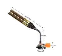 Buse De Remplacement Pour Pistolet À Double Flamme, Torche À Gaz, Brûleur À Butane, En Plein Air, Camping, Pique-Nique, Bbq, Outils De Cuisson, Pièce De Gril