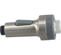 Buse de remplacement - Raccord pour robinet - Nettoyage de la cuisine - Indicateur de couleur LED - Filetage G1/2 - Argent