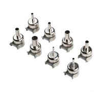 Buse de reprise d'air chaud en acier inoxydable pour station de soudure 850 852D, compatible avec Aoyue 906 968, pointe à dessouder pour réparation électronique (8 pièces)