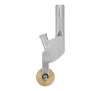 Buse de Soudage Ronde en Acier Inoxydable pour Plastiques | Accessoire de Rechange Argenté, Résistance à Chaleur et Corrosion, Stabilité Renforcée, pour Environnements Variés