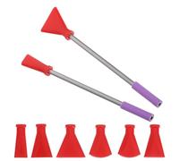 Buse de Soufflage de Peinture Acrylique pour Artistes, Lot D'outils Inox