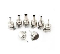 Buse de station de soudage pour 850 852D 898 pour aoyue 906 968 en acier inoxydable avec vis de verrouillage, pointe de soudage à air chaud pour travaux de réparation