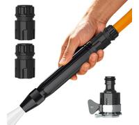 Buse De Tuyau D'Arrosage Haute Pression Avec Surpresseur 3 Jets Réglables | Embout Puissant pour Eau Nettoyage Ménager, Lavage Auto, Arrosage , Jardin