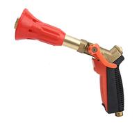 Buse de tuyau d'arrosage, pistolet de pulvérisation en métal 100% robuste avec buse en laiton complet, pulvérisateur à poignée haute pression pour arrosage des plantes, lave-auto et chien de douche