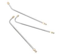 Buse de Tuyau Haute Pression 3pcs en Acier Inoxydable, Embouts | Lance de Nettoyeur Haute Pression à Raccord Rapide, Outil de Nettoyage de Gouttières, Fête Estivale