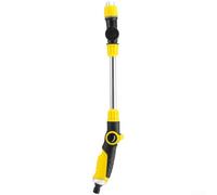 Buse de tuyau haute pression pour lavage de voiture et jardinage, pulvérisateur d'eau réglable avec brume fine à jet fort, plastique ABS, outil de nettoyage efficace (jaune)