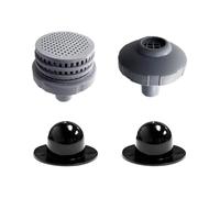 Buse d'entrée de piscine avec insert oculaire, buse directionnelle compacte de 32 mm - Pièces de rechange de piscine - Pour le nettoyage du sol et pour le débit d'eau en extérieur, sur votre terrasse