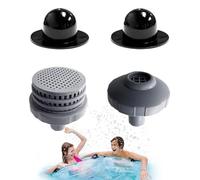 Buse d'entrée de piscine avec insert oculaire - Buse directionnelle compacte de rechange de 32 mm - Pièces de rechange de piscine, pour pompes, entretien de l'eau, piscines, nettoyeurs à aspirateur
