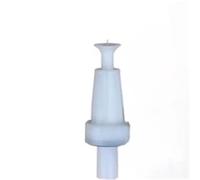 Buse d'extension électrostatique de remplacement, aiguille électrique, électrode à Jet plat, longue tige adaptée au pistolet de pulvérisation de poudre manuel 03(No.1 Length 9.25 cm)