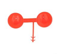 Buse d'isolation de plafond de 5,5 cm à couverture uniforme (1 pièce) | Matériau en polyuréthane rouge, performance anti-goutte, facile à nettoyer, construction, finition lisse