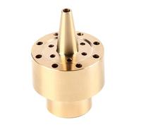 Buse Fontaine Laiton Rotative Réglable Professionnelle Résistante à la Corrosion pour Jardin Étang Parc Pulvérisateur Eau Doré 1/4 1/2 3/4 Pouces