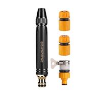 Buse Haute Pression Eau - Pulvérisateur Portable Réglable, Pistolet Puissant Et Anti-Fuite Pour Lavage | Flux Constant Pour Nettoyage | Pour Voiture Jardin Sol Meubles Et Vélo