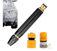 Buse Haute Pression Pour Tuyau Nettoyeur à main ergonomique avec 3 jets | Lance de Lavage Auto pour Tuyau d'Eau Pour Arrosage Extérieur, Jardinage, Nettoyage, Lavage, Cour, Maison, Balcon Et Terra