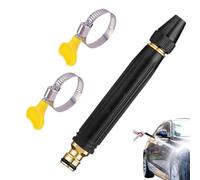 Buse Haute Pression Tuyau Lance de lavage à main rotative 360° 3 modes | Pulvérisateur Buse Tuyau Nettoyeur Lavage Auto Pour Extérieur Voiture Arrosage Pelouse Sol Mur Clôture Maison Cours