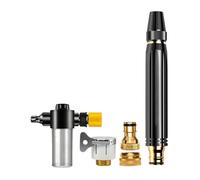 Buse Haute Pression, - Versatile Pulvérisateur Réglable Puissant Lance, De Lavage Auto avec, Pulvérisation Multifonction pour Voiture Arrosage | Multipurpose Outdoor Indoor Utility Sleek