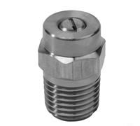 Buse Lavage Haute Pression 40° 2.5 1/4 NPT Acier | Acier inoxydable, insert durci, angle 40°, orifice 2.5, connexion 1/4 NPT mâle