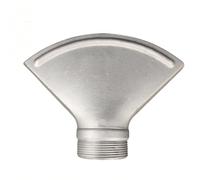 Buse plate en alliage, Buse à bec de canard 1,5 et 2 pouces large, jet plat tout métal, robuste, ajustement universel(Style Z - 2-inch external thread)
