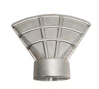 Buse plate en alliage, Buse à bec de canard 1,5 et 2 pouces large, jet plat tout métal, robuste, ajustement universel(Style H - 2-inch internal thread)