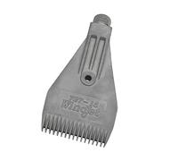 Buse plate en alliage, Peigne à couteau de soufflage d'air en alliage SS Al, buse Jet plat, 1/4 T, plusieurs tailles, 2/5 pièces(2pcs,16 Holes 727 SS(Matte))