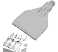 Buse plate en alliage, Peigne à couteau de soufflage d'air en alliage SS Al, buse Jet plat, 1/4 T, plusieurs tailles, 2/5 pièces(2pcs,16-hole SS(Matte))