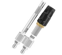Buse pour Nettoyeur Haute Pression 2 en 1, buse de pulvérisation réglable avec injecteur synthétique, 16,99 cm de Longueur, raccord Rapide 1/4, Multi-Jet pour Lavage Auto, clôtures