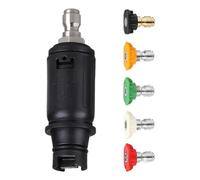 Buse pour Nettoyeur Haute Pression Raccord Rapide Anti-Fuite 207 Bar 6,35