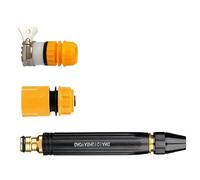 Buse pour tuyau d'arrosage - Laveuse portable ergonomique avec 3 modes de pulvérisation - Buse haute pression pour voiture, pour arrosage, jardinage, nettoyage de cours, maison, balcon, patio