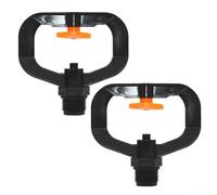 Buse Réfractive 4 Volets Filetée M pour Jardin | Distribution uniforme, filetage mâle standard, installation rapide outil, pour idéal pelouse