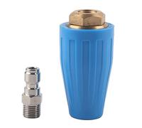 Buse Rotatif Turbo pour Laveuse à Pression 2.5GPM Haute Vitesse 1/4" Prise de Connexion Rapide 3600PSI / 276 BARS Accessoire de Nettoyage 2.5 GMP