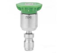 Buse rotative à 360° pour nettoyeur haute pression 0,6 cm à connexion | Rotation à 360 degrés, atteint les coins étroits, élimine le besoin d'échelle, connexion rapide de 0,6 cm