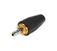 Buse turbine rotative 360° 1/4"" raccord rapide - 276 bar, 1,1 mm, alliage de cuivre (noir)