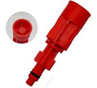 Buse Turbo 0° pour Nettoyeur Haute Pression, Connecteur Rapide | Pour Lavage Auto Intense, Jet 0 Degrés, pour idéal pour propriétaires pour voiture, Plastique , Taille Standard
