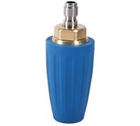 Buse turbo - Accessoire pour nettoyeur haute pression - Nettoyage puissant de 207 bars (3000 PSI) - Raccord en laiton bleu - Nettoyage efficace - Compatible avec les nettoyeurs haute pression