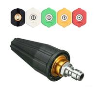 Buse Turbo Acier Inoxydable pour Nettoyage Rapide | Laiton massif, acier , 3000 PSI max, angle 0-60°, rouille