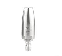 Buse turbo en acier inoxydable de qualité supérieure pour nettoyeur haute pression pour /4 Connect, fixation de baguette de nettoyage haute pression pour maison, allée, voiture (040)