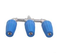 Buse Turbo Haute Pression 1/4" Acier Rotation Buse Turbo Haute(blue) | Acier inoxydable pour robuste, connexion rapide 1/4", rotation fluide, pour idéal sols béton, longue durée