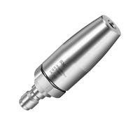 Buse Turbo pour nettoyeur haute pression rotative pour eau chaude et froide avec connexion rapide 1/4 en acier inoxydable 3625 PSI 040