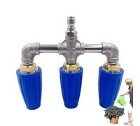 Buse turbo pour pression: embout turbo triple, connecteur rapide 4000 PSI, accessoire de pistolet pulvérisateur à turbine rotative, accessoire de nettoyage électrique | pour pont plancher vente