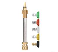 Buse Turbo Rotative pour Kärcher K2-K7 Acier Allié(B) | Jet rotatif puissant, acier allié pour durable, compatible pour kärcher K2- pour k7, élimine et saleté