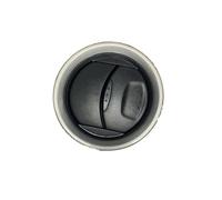Buse Ventilation Tableau Bord Sortie Climatisation Évents Climatiseur Panneau AC Intérieur Pour Fiesta Air Grille Voiture(Silver Ring)