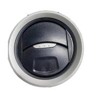 Buse Ventilation Tableau Bord Sortie Climatisation Évents Climatiseur Panneau AC Intérieur Pour Fiesta Air Grille Voiture(Silver Ring Paddle)