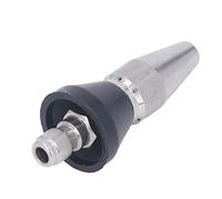 Buse Wa à Pression Pointue 5000PSI Buse Compacte en Acier Inoxydable pour Remplacement Tête Moyenne Arrière 6 Trous 1/4in NPT Fabriqué dans un Boîtier, Cette Buse Wa Présente une