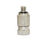 Buses de brumisation Buse de brumisation en laiton, filetage haute pression 3/16 ", refroidissement, aménagement paysager, humidification, tête de pulvérisation, Anti-goutte, atomisation fine(0.15 mm)
