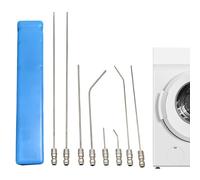 Buses de nettoyeur haute pression Kit pointes d'aiguille nettoyantes pour | Buse à aiguille pour nettoyeur à pression pour gouttière de vidange climatisation chauffe-eau